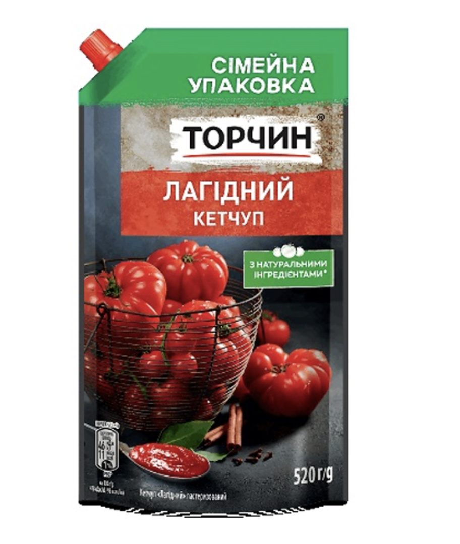 Кетчуп Торчин Лагідний 520г